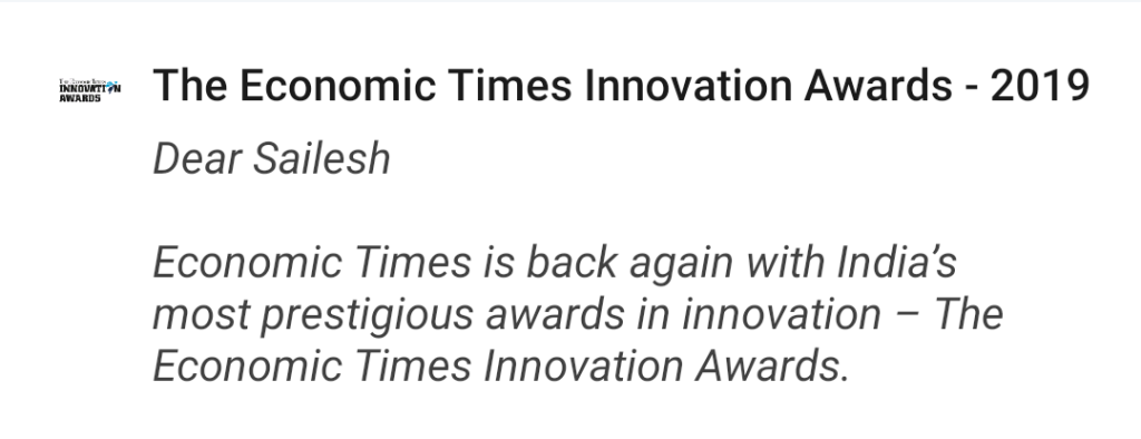 ET times