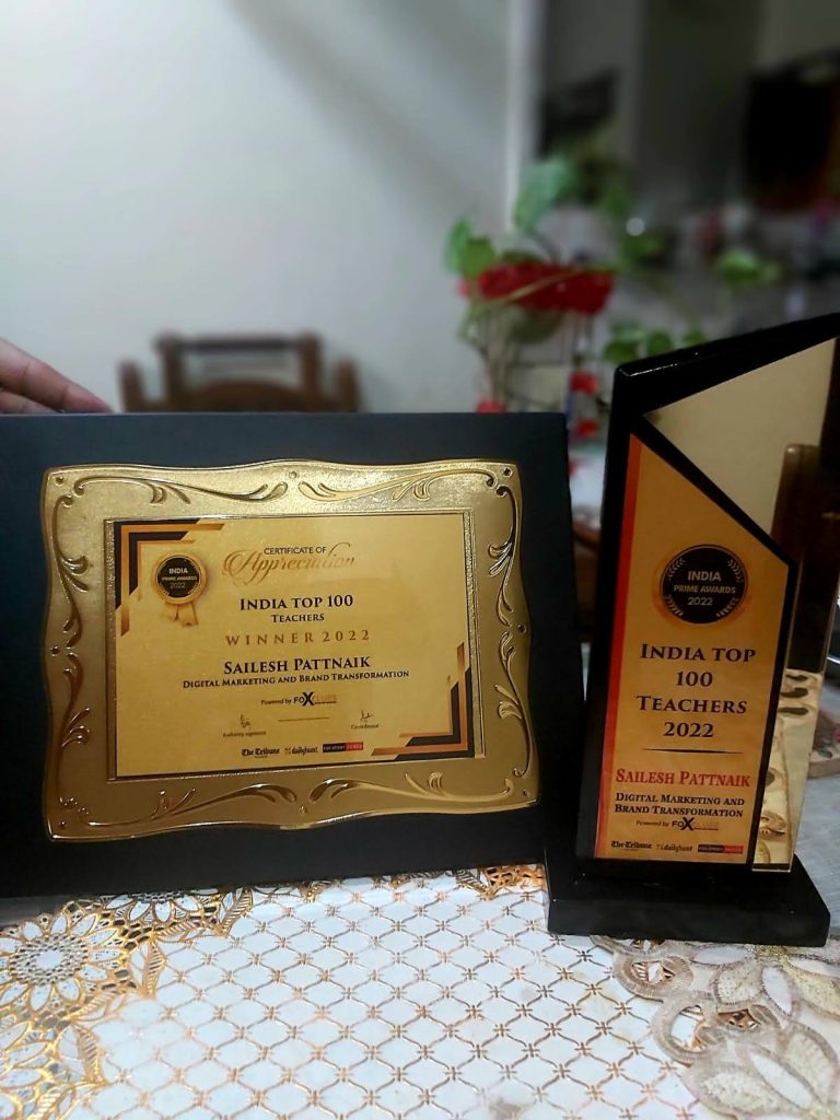 Top Teacher's Award